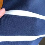Grace Knit Dress Navy Red White Tank Size M Blue Size M Photo 3
