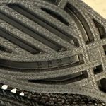 Melissa  JASON WU CAMILLA WOVEN BLACK JELLY OPEN TOE FLATS SHOES summer size 7 Photo 1