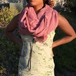 Nordstrom Pink And White Scarf Photo 0