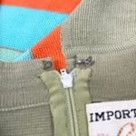 Vintage 60s Riviera Wool Twinset Womens 14 Stripe Cardigan Sweater Top Mod Retro Green Photo 12