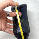 NEW Roger Vivier Metallic Leather Pointed Toe Mid Height Heel Pumps Navy Glam 35 Blue Size undefined Photo 10