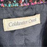 Coldwater Creek Vintage Boucle Tweed Wool Blend Blazer Jacket Multicolor 14 Photo 8