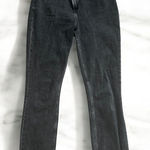 Abercrombie & Fitch   The 90s Slim Straight Ultra High Rise Gray Jeans Sz 27 US 4 Photo 0