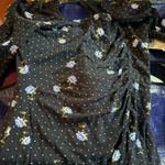 Free People Celia Mini Dress Black Floral Long Sleeve, Size XS, New with Tag Photo 6