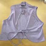 SheIn B40 New Women’s Ribbed Crop Top Lilac/Lavender size Large Photo 0