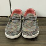 Hey Dude  Wendy Sox Peacock Pink Shoes Sneakers Women's‎ Size 6 Photo 1