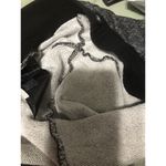 Guess  sweatpants‎ Grey Black womens Size Medium Cozy Zipper Pockets Photo 11