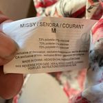 Erika  Red Floral Blouse with gathered sides medium Photo 2