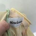 MiracleSuit  Lime Green Black Colorblock Underwire One Piece Swimsuit Photo 7