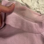 Super cute lavender color sweater with such girlish details 💜 Purple Size M Photo 3