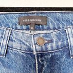 Ei8htdreams Tweed Zipper Hem Denim Jeans Size 25 Blue Photo 3