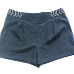 Guess Black Beaded High Rise Shorts Size 26 Photo 0