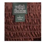 Wild Fable Floral Long Sleeve Crop Top Photo 1