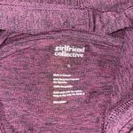 Girlfriend Collective  purple cropped hoodie Photo 1