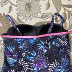 Swimsuits for All Swim Dress One Piece Swimdress Tropical Palm 18 New Purple Photo 3