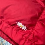 Skhoop Down Zip front outdoor winter fall mini skirt red size XL Sweden Photo 3