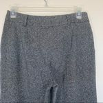 Kate Hill Pants Flat Front Wide Leg Trouser Wool Silk Blend Size 8 Photo 5