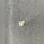 faux suede shift dress sheer blouse Photo 2