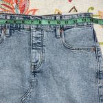 Old Navy  womens 2 denim high-rise skirt button closure with pockets & beltloops Photo 3
