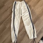 Edikted  Track Pants Bows Navy White Striped Photo 2