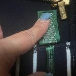 Ralph Lauren Lauren  Navy White‎ Striped Zip Sweater 100% Cotton M Photo 5