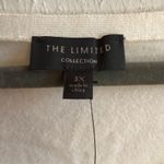 The Limited  Collection Sweater Black w/White Marshmallow Pleat Ruffle Knit Sz 3X NWT Photo 5