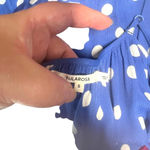 Tularosa  Hattie Dress‎ Blue Polka Dot Off the Shoulder Mini Size Small Photo 10