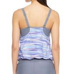 Free Country Blouson Swimsuit Top Size L Photo 1