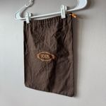 Tod’s Brown and Orange Drawstring Dustbag 12” X 15” Brown Photo 8