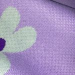 Daisy Street Lavender Light Purple  Floral Sweater Tunic Dress Size S/M Photo 11