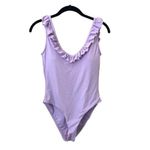 VERO MODA  Frills Swimsuit Lavender NWT‎ Small Photo 1