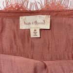 Hem & Thread Hem & Thread Womens Cami Tank Top Lace Sleeveless Old Rose Pink Size Medium Photo 3