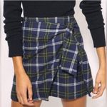 Wilfred Plaid Wool Skirt with Front Tie NNT Photo 12