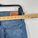 Levi's  Womens Jeans‎ Size 4M Classic Bootcut W27 L32 Stretch Blue Denim Mid Rise Photo 6