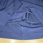 Athleta  Soho Skort Stretch Zip Pockets Size 10 Navy Blue Tennis Golf Skirt Photo 1