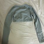 Oner Active Effortless Square Neck Crop Long Sleeve Top Ice Blue S Photo 2