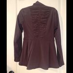 Lululemon athletica around Trip “wine” jacket size 10 Photo 3