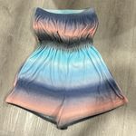 Forever 21   strapless ombre terry coverup romper Photo 1