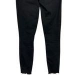 Mother The Pixie Ankle Fray Jeans Size 26 Black Photo 6