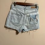 GRLFRND  Helena Distressed Denim Shorts In Color: My Way- Size 24 Photo 12