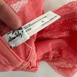 Free People NWT Intimately Pink Lemon Lined Lace Bandeau Women's Size Small Photo 5