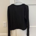 Athleta  Black Long Sleeve Top Photo 5
