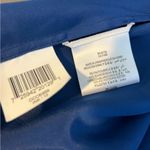 BCBGMAXAZRIA NNWT Ink Blue Strapless Silk Mini Dress with Ruffles/Bow Size 12 Photo 10