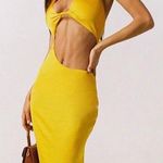 Tiger Mist Annika Maxi Dress in Yellow Photo 0
