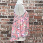 American Eagle pale pink floral hi-low tank top / S / Excellent condition Photo 2