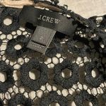 J.Crew Black Lace Blouse with Flared Sleeves Photo 3