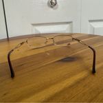 Tura beta titanium mod656 gold full rim wire eyeglasses 49 18 130 Photo 3