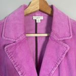 J.Jill Vintage Corduroy Blazer Jacket Women's Small Pink Classic Preppy Career Photo 5