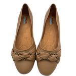 Baretrapse Size 11M Comfort Slip-On Shoes Braided Detail Padded Insole Beige Photo 1