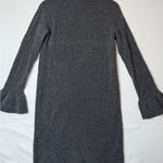 Banana Republic Banana‎ Republic women’s grey wool blend ruffle cuff sweater dress size SM Photo 8